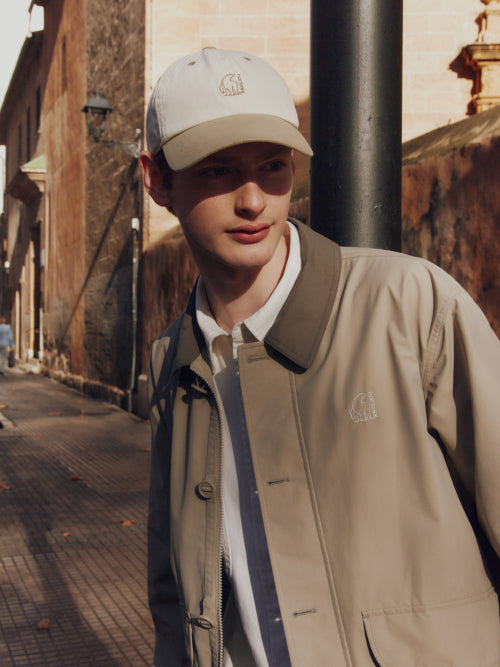 [B-mate] Polar Bear Color Ball Cap_K.BEIGE