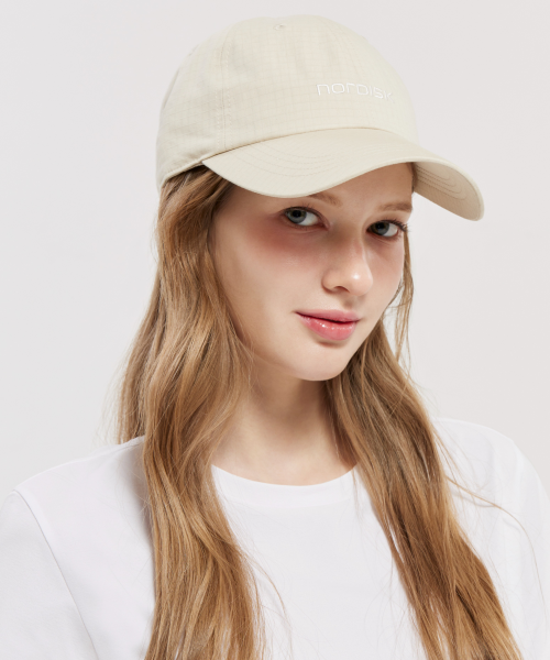 [B-mate] Nordisk Worthing Cotton Ball Cap_OATMAL