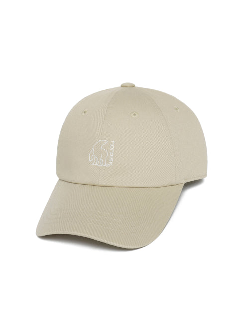 [Signature] Polar Bear Logo Cotton Ball Cap