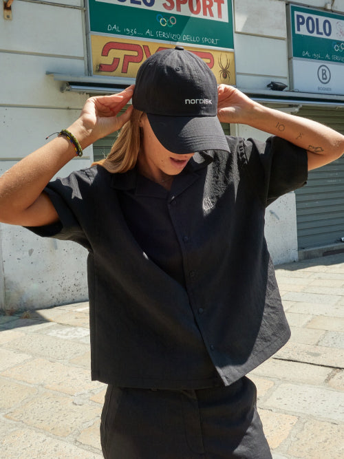 [B-mate] Nordisk Worthing Cotton Ball Cap_Black