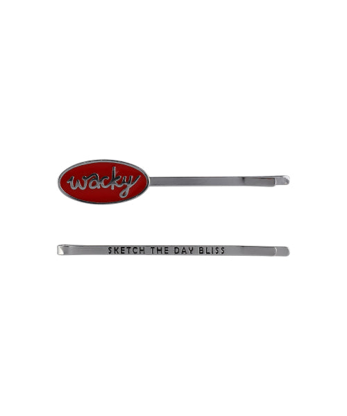 Women's Metal Hairpin Red