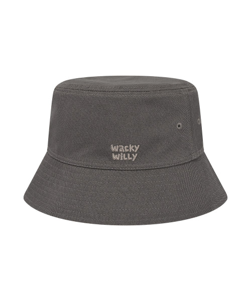 Hand-drawing reversible bucket hat navy