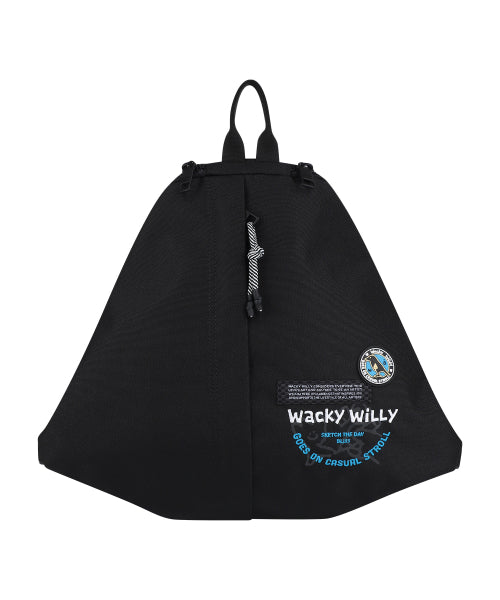 Waki willi daily sling bag black
