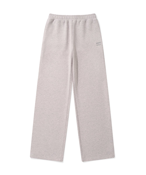 Women's Straight Fit String Sweat Pants Pink