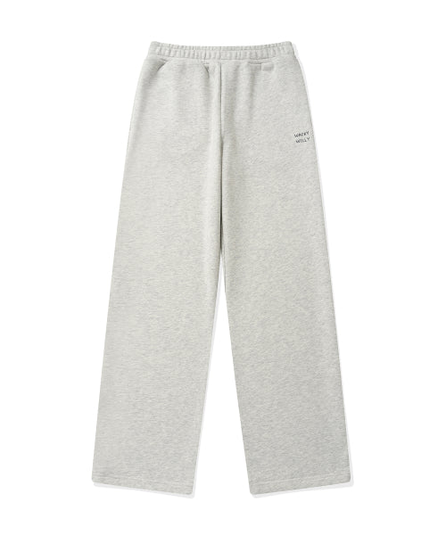 Women's Straight Fit String Sweat Pants Oatmeal