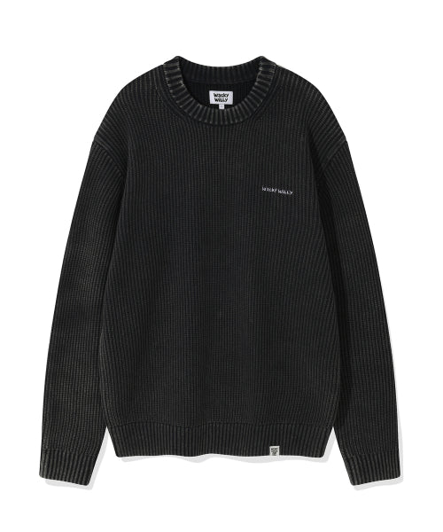Pigment Pullover Knit Charcoal