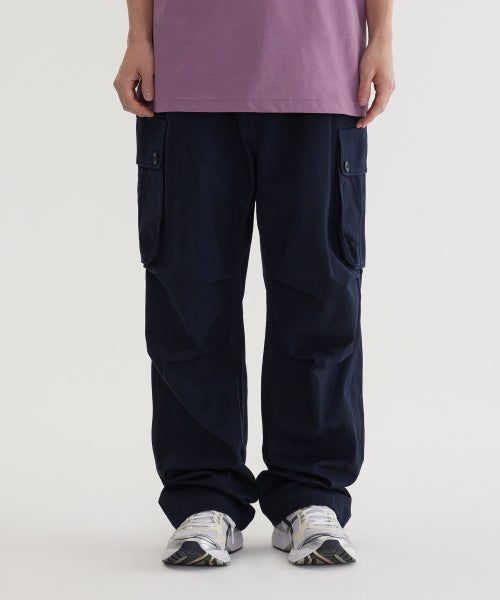 SEMI WIDE-FIT WORK PARACHUTE PANTS