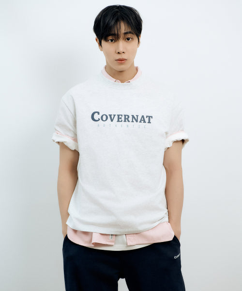 REGULAR-FIT AUTHENTIC LOGO SWEAT JOGGER PANTS