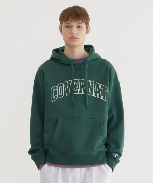 ARCH LOGO DROP-FIT HOODIE