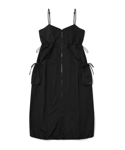 Women's Nylon Bustier Dress Black