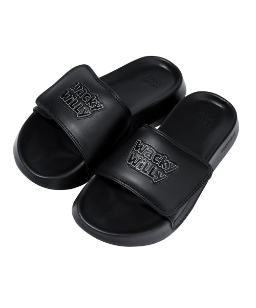 [25SS] Velcro Slide Black