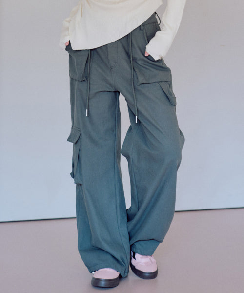 Hikaru Cargo Pants [CHARCOAL]
