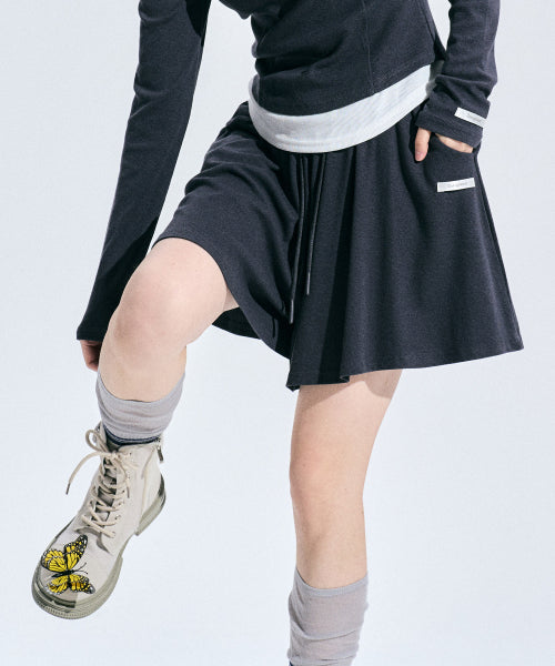 Eider Sweat Shorts [CHARCOAL]