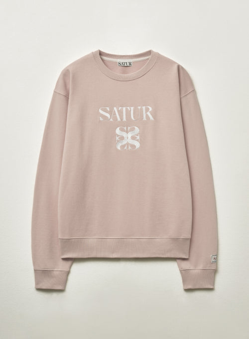 Classic Logo Sweatshirt Light Pink
