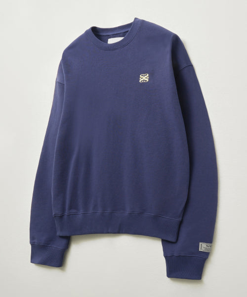 Loren Classic Logo Basic Sweatshirt Purple
