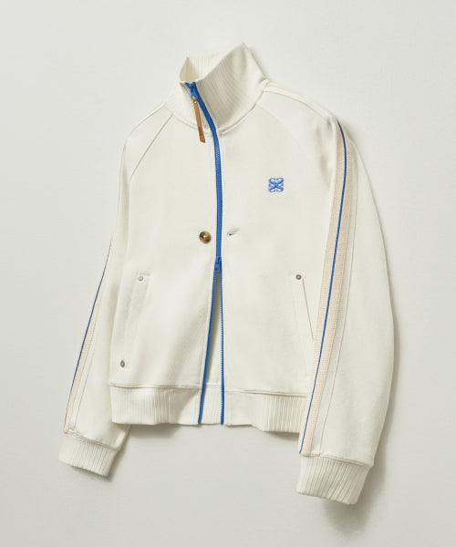 Lawton All Day Track Zip-up Jacket White