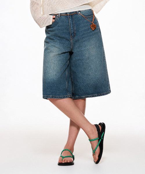 Women's denim Bermuda Shorts_SPTNF37G02