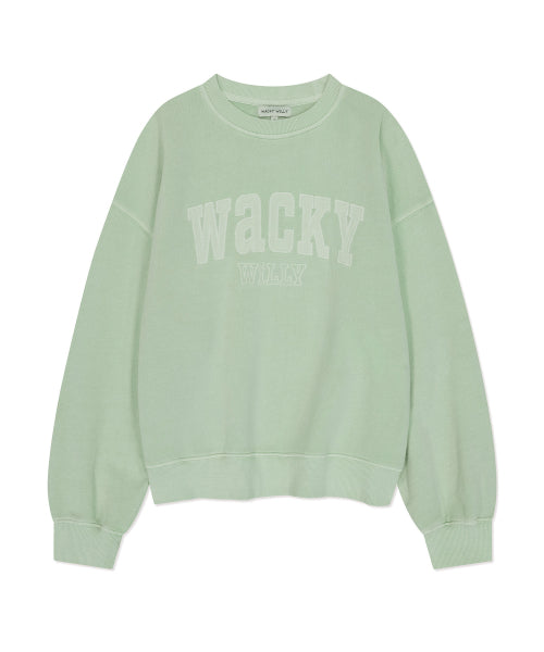 Women's Semi-Overfit Pigment Sweatshirt Mint