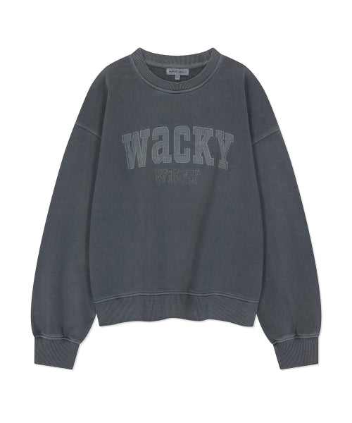 Women's Semi-Overfit Pigment Sweatshirt Gray