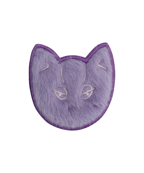 Leo Face Badge Purple