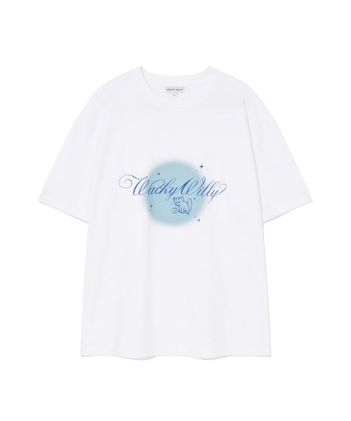 Shining Leo Short Sleeve T-shirt White