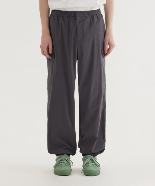 TECH NYLON SEMI WIDE-FIT CARGO JOGGER PANTS