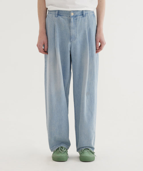 SEMI WIDE-FIT LIGHTWEIGHT DENIM EASY PANTS