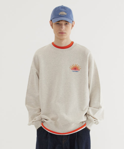 SUNSET GRAPHIC SWEATSHIRT