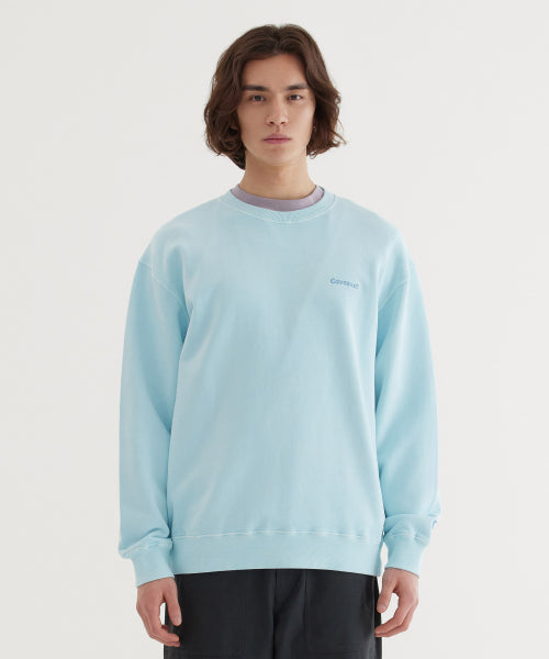 SMALL AUTHENTIC LOGO DYING SWEATSHIRT