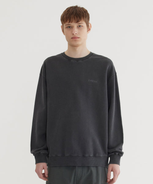 SMALL AUTHENTIC LOGO DYING SWEATSHIRT
