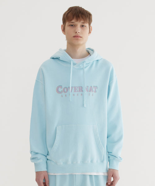 AUTHENTIC LOGO DYING HOODIE