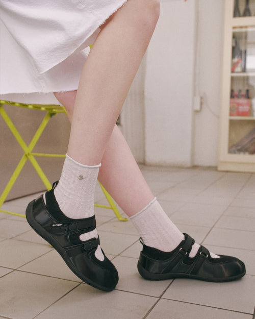 Romari-Two Strap Flat Sneakers FLOTFA1W15