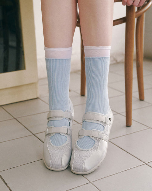 Romari-Two Strap Flat Sneakers FLOTFA1W16