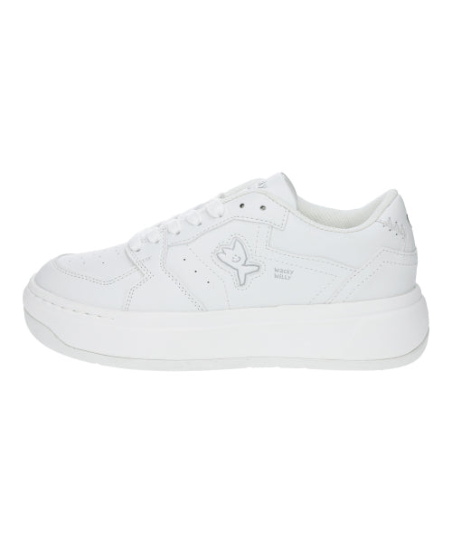 Kiki Cup Brush Sneakers White
