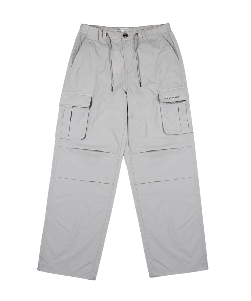 Women's Nylon Parasuit Pants Gray