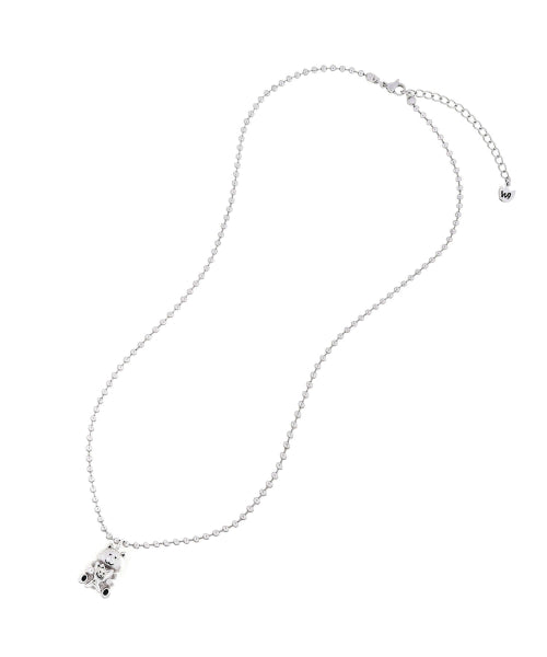 Kiki Friends Pendant Necklace Silver