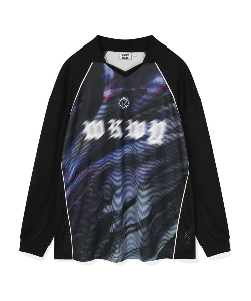 Blockcore Socker Jersey T-shirt Black