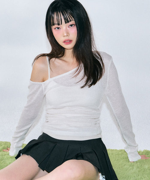 Sherry Layered Knit [IVORY]