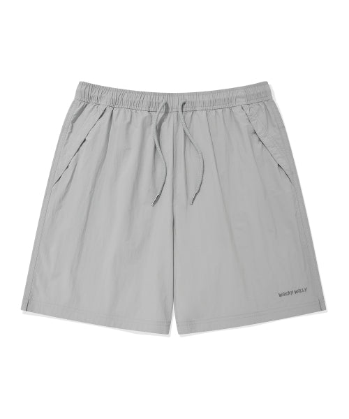 Nylon Easy Short Pants Gray