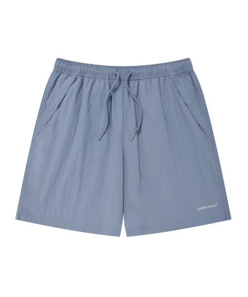 Nylon Easy Shorts Blue
