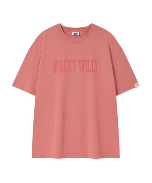 Pigment Dining Short-Sleeved T-Shirt Pink