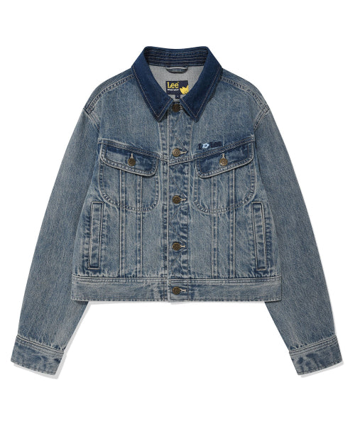 [Waki willi x Lee] Women's denim jacket indigo