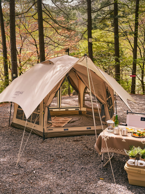 Katiz Easy Dome Tent II (COTTAGE DOME II) _Light Beige