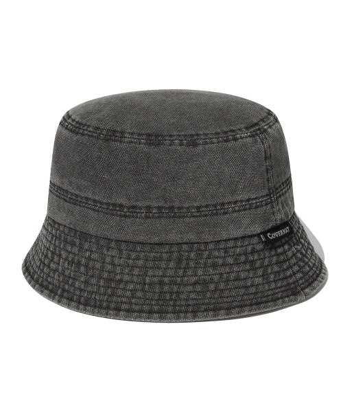 BASIC WASHED COTTON BUCKET HAT