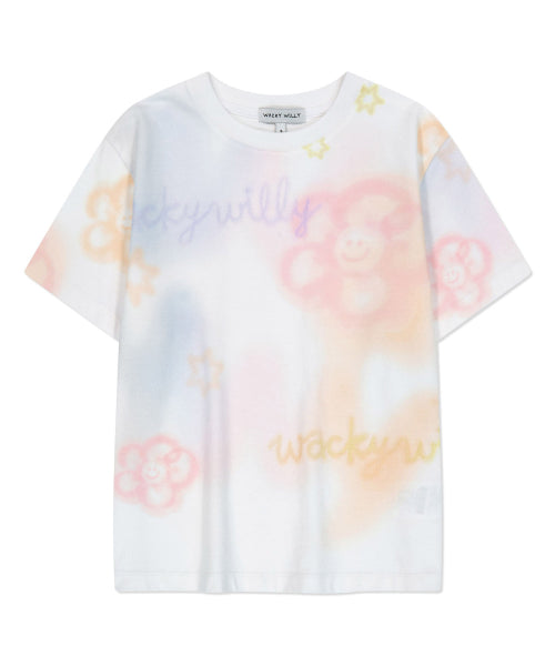 Women's Edition Graphic Short Sleeve T-shirt Pattern