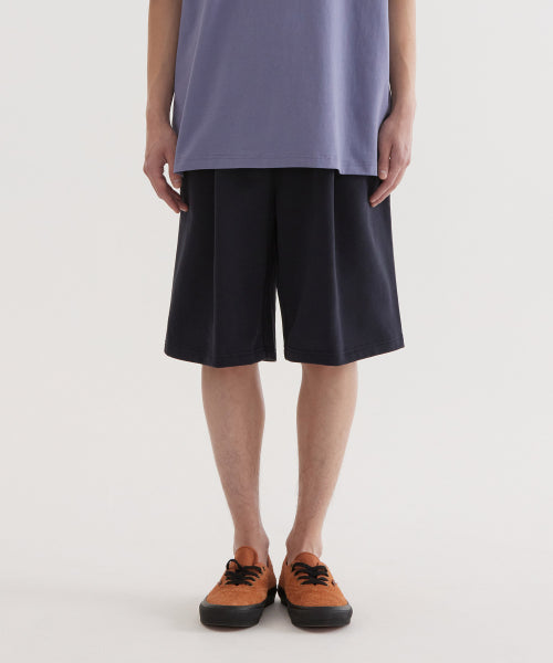 C LOGO BERMUDA SWEAT SHORTS
