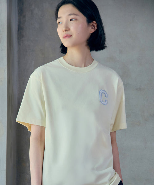 COOL COTTON SHINE C LOGO T-SHIRT
