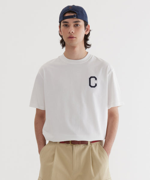 COOL COTTON SHINE C LOGO T-SHIRT