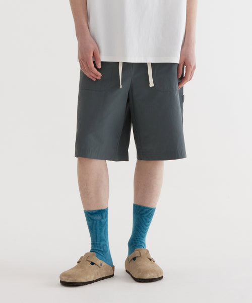 REGULAR-FIT C LOGO FATIGUE SHORTS