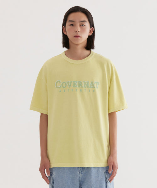 NEON LOGO DYING T-SHIRT
